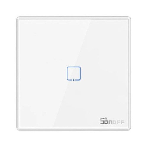 SONOFF SONOFF smart διακόπτης T2EU1C-RF 433MHz, αφής, μονός, λευκός