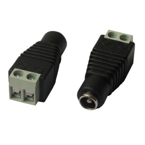 FOLKSAFE FOLKSAFE βύσμα τροφοδοσίας DC θηλυκό DCFC, 5.5x2.1mm, σε κλέμα, 5τμχ