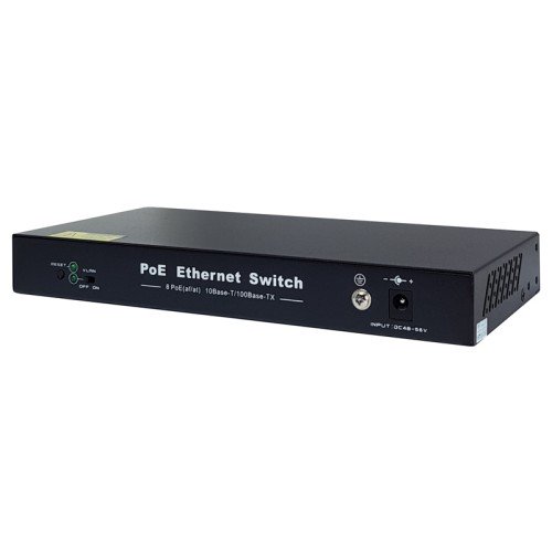 FOLKSAFE FOLKSAFE PoE Ethernet Switch FS-S1008EP-E, 8 Ports 10/100Mbps