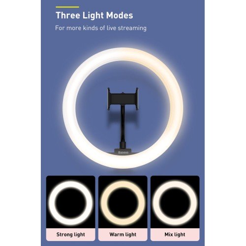 Baseus BASEUS φωτιστικό δαχτυλίδι LED CRZB12-B01, 12
