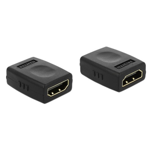 DELOCK DELOCK αντάπτορας HDMI θηλυκό σε θηλυκό 65049, 4K/30Hz, μαύρος