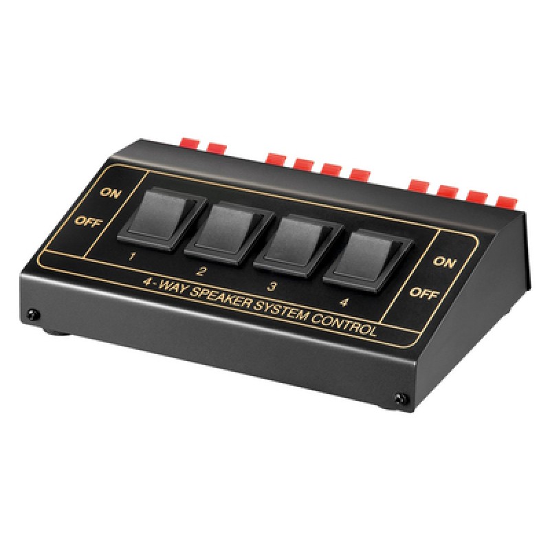 GOOBAY GOOBAY switch 4 σετ ηχείων 11934, έως 200W, μαύρο