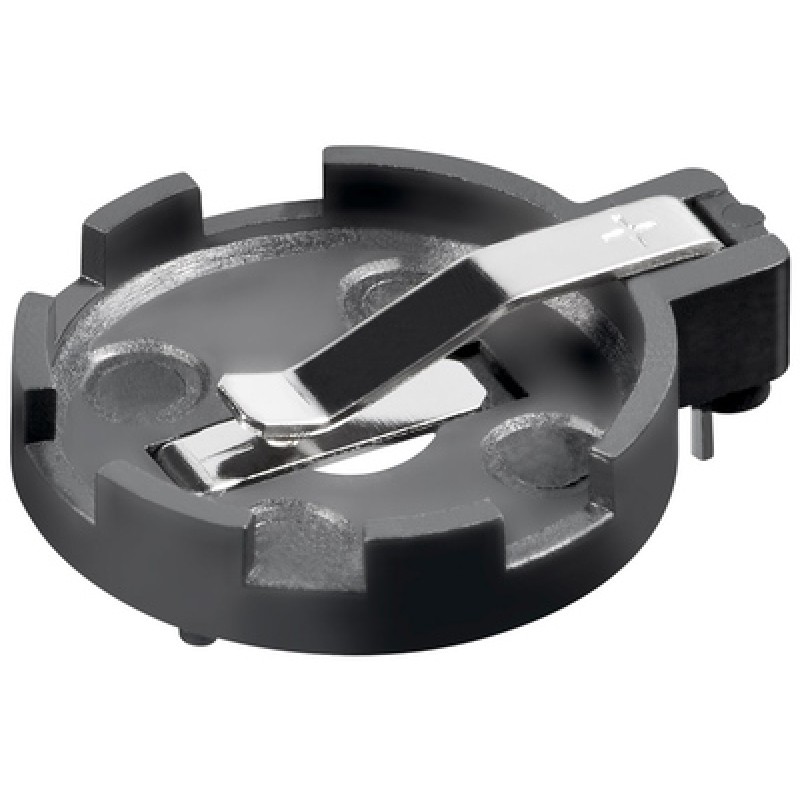 GOOBAY GOOBAY βάση μπαταρίας 56617, για CR2012/2016/2020/2025/2032, μαύρη