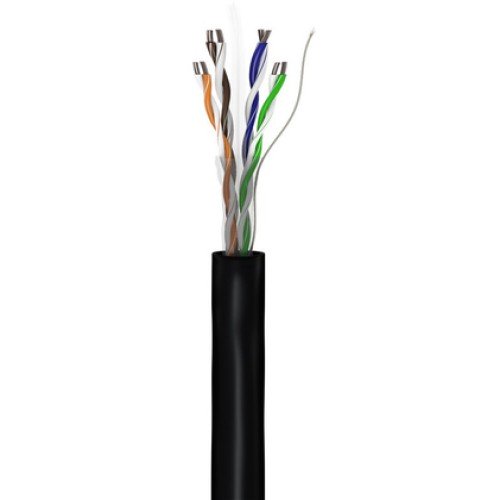 GOOBAY GOOBAY καλώδιο δικτύου 57293, CAT 6 U/UTP, CCA, έως 50m, 100m, μαύρο