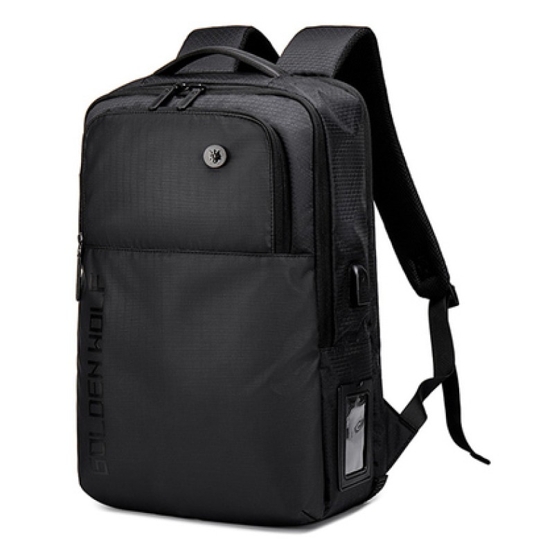GOLDEN WOLF GOLDEN WOLF τσάντα πλάτης GB00399, με θήκη laptop 15.6