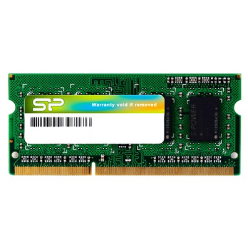 SILICON POWER SILICON POWER μνήμη DDR4 SODimm SP008GBSFU320X02, 8GB, 3200MHz, CL22