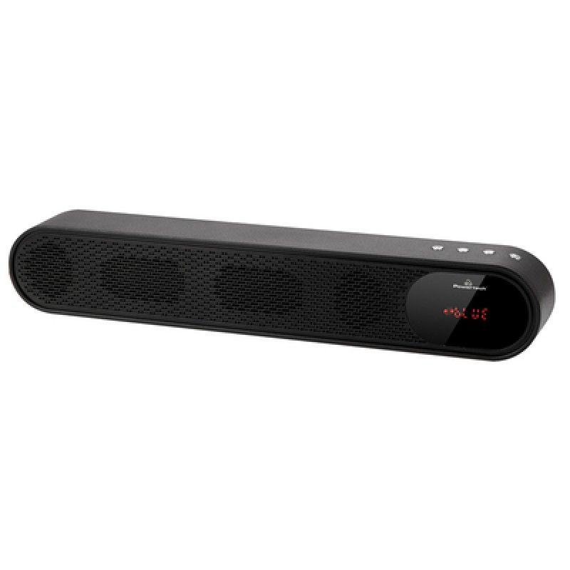 Powertech POWERTECH soundbar PT-986, 10W RMS, TWS, FM, 1200mAh, μαύρο