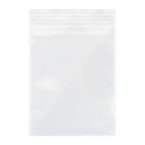 UNBRANDED Σακούλα τύπου zipper 100 x 170mm, διάφανη, 100τμχ