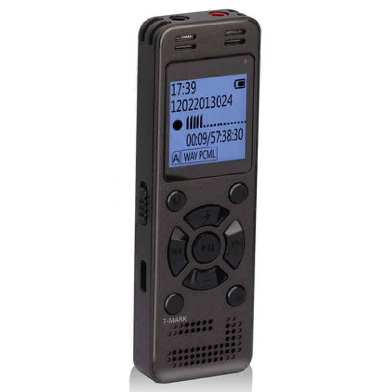 UNBRANDED Ψηφιακό καταγραφικό ήχου V618, 32GB, 700mAh, μαύρο