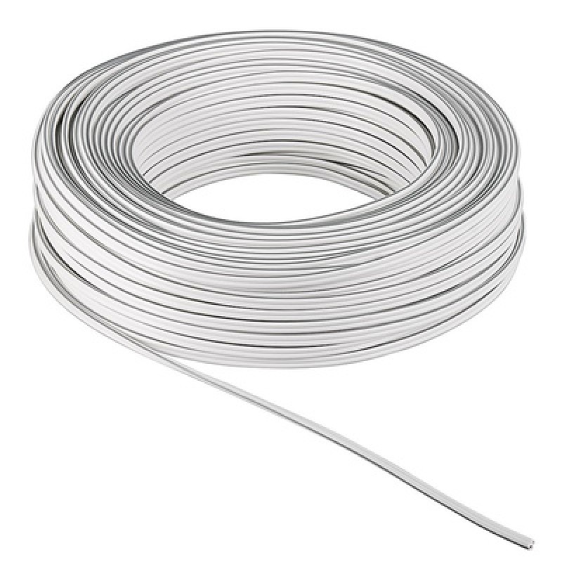 Powertech POWERTECH καλώδιο ήχου 2x 0.50mm² CAB-SP021, CCA, 10m, λευκό