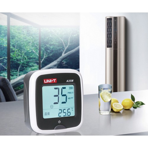 UNI-T UNI-T ψηφιακός μετρητής περιβάλλοντος A25M, PM2.5 & θερμοκρασία