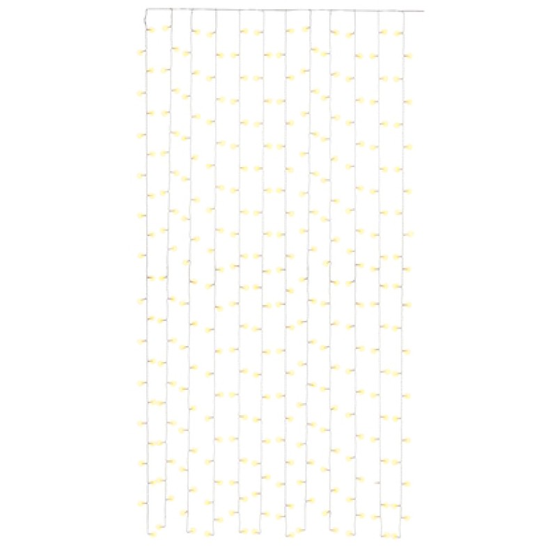 GOOBAY GOOBAY LED λαμπάκια κουρτίνα 57943, 3000K, 4.1m, IP44, USB, 300 LED