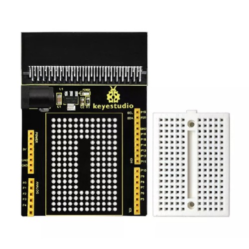 KEYESTUDIO KEYESTUDIO Micro:bit prototyping shield V1 KS0292, με small breadboard