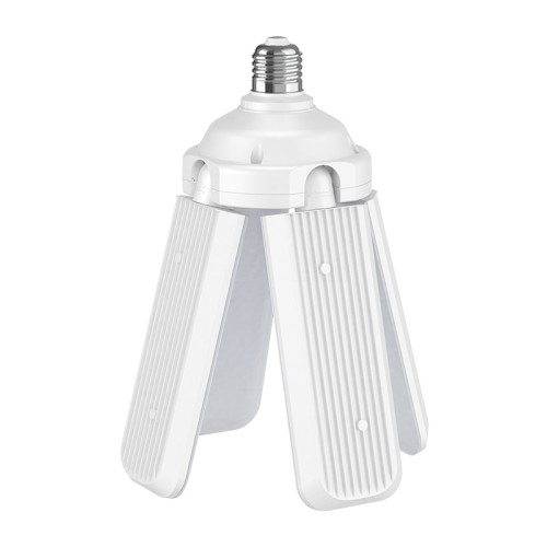 Powertech POWERTECH LED λάμπα E27-018, 4x αναδιπλούμενα πτερύγια, 52W, 4000K, E27