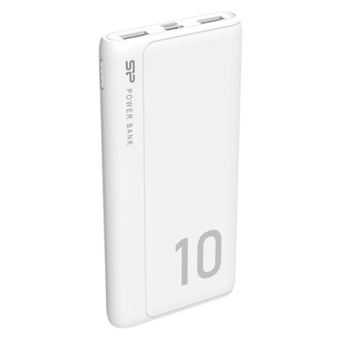 SILICON POWER SILICON POWER power bank GP15, 10000mAh, 2x USB output, 2.1A, λευκό