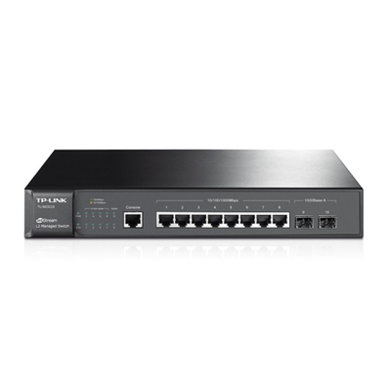 TP-Link TP-LINK JetStream L2+ managed switch TL-SG3210, 8-Port Gigabit, Ver. 3.0