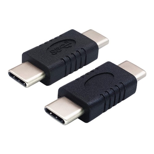 Powertech POWERTECH αντάπτορας USB-C αρσενικό σε USB-C αρσενικό PTH-061, μαύρος