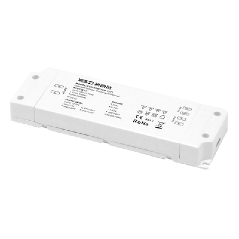 YSD YSD τροφοδοτικό DC 60WUGP-12, 12VDC, 60W, 5A, IP20, dimmable