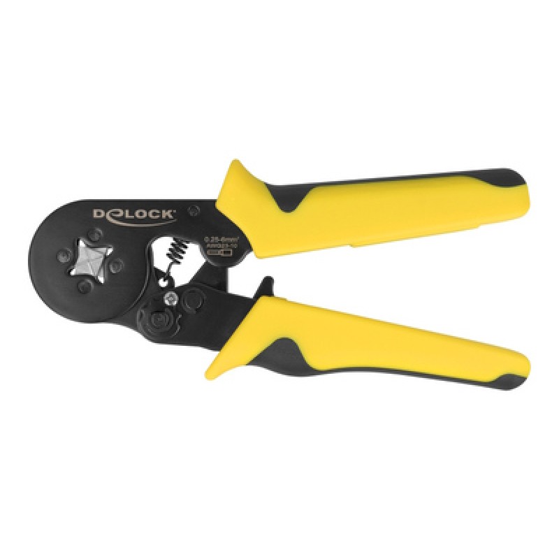 DELOCK DELOCK πρέσα ακροδεκτών 90558, αυτορυθμιζόμενη, τετράγωνο, 10-23 AWG