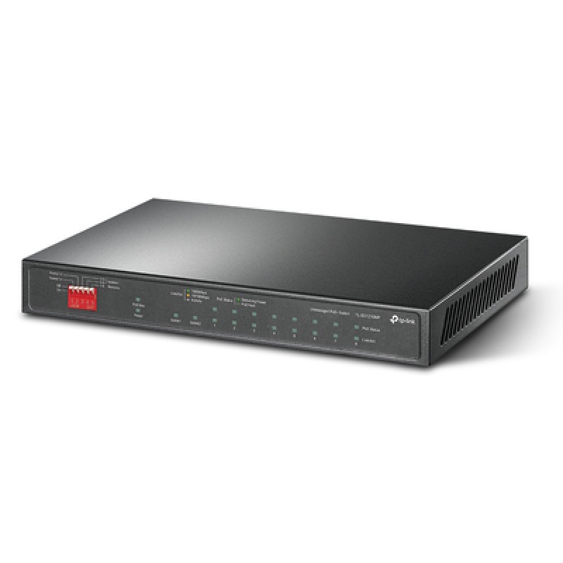 TP-Link TP-LINK Desktop Switch TL-SG1210MP, 10-Port Gigabit, Ver 2.0