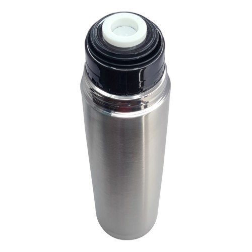 Bruno BRUNO θερμός BRN-0069, με καπάκι-κύπελλο, anti-slip, 1000ml, ασημί