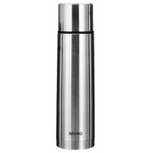 Bruno BRUNO θερμός BRN-0069, με καπάκι-κύπελλο, anti-slip, 1000ml, ασημί