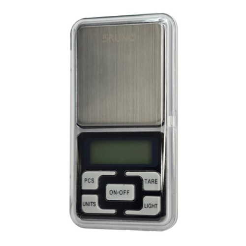 Bruno BRUNO μίνι ζυγαριά ακριβείας BRN-0076, έως 500g, ασημί