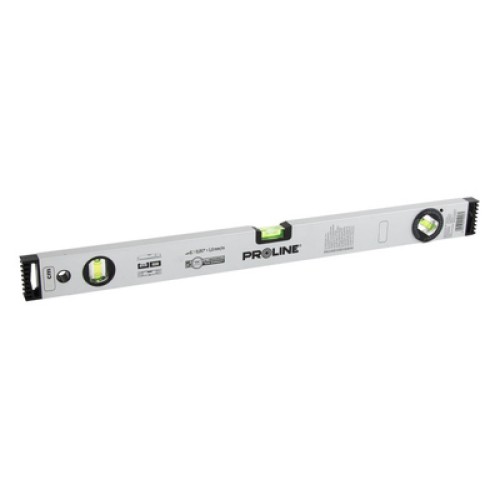 PROLINE PROLINE αλφάδι 15058 με 3 μάτια, αλουμινίου, μοιρογνωμόνιο, 80cm