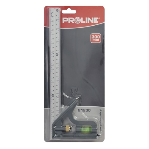 PROLINE PROLINE γωνιόμετρο 21230 με αλφάδι, 30cm