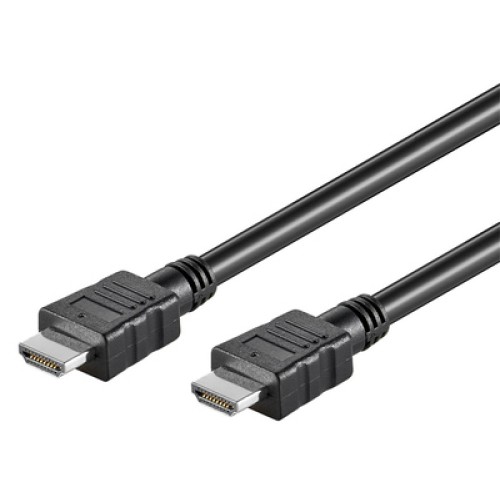 GOOBAY GOOBAY καλώδιο HDMI 58443 με Ethernet, 4K/30Hz, 10.2Gbps, 5m, μαύρο