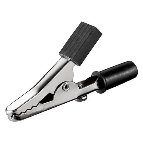 GOOBAY GOOBAY σετ κροκοδειλάκια 11414, 45mm, μαύρο, 10τμχ