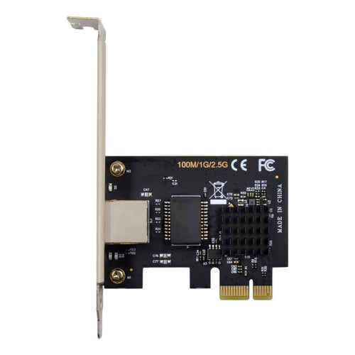 Powertech POWERTECH κάρτα επέκτασης PCIe σε RJ45 2.5G ST7266, RTL8125B