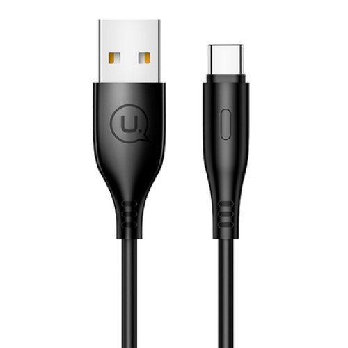 USAMS USAMS καλώδιο USB-C σε USB US-SJ267, 2A, 1m, μαύρο