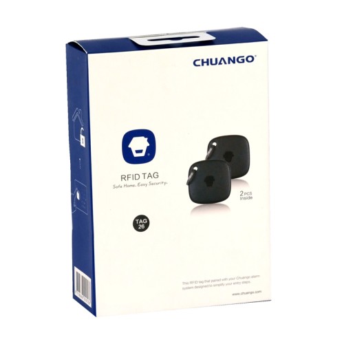 Chuango CHUANGO RFID Tag TAG-26, μαύρο, 2τμχ