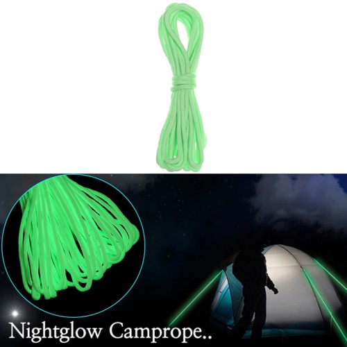 UNBRANDED Σχοινί γενικής χρήσης SUMM-0012, φωσφοριζέ, 10m, πράσινο