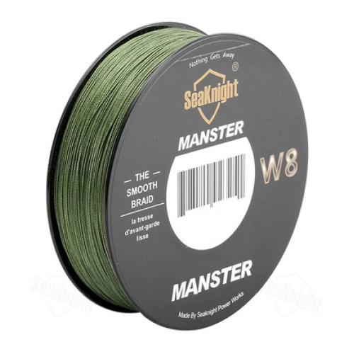 SEAKNIGHT SEAKNIGHT νήμα Manster LN0224, οκτάκλωνο, 6.8kg, 0.14mm, 300m, πράσινο