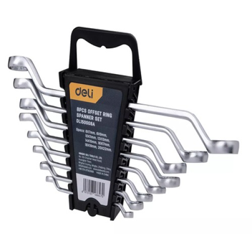 DELI DELI σετ πολύγωνα κλειδιά DL150008A, 6x7-20x22mm, 8τμχ