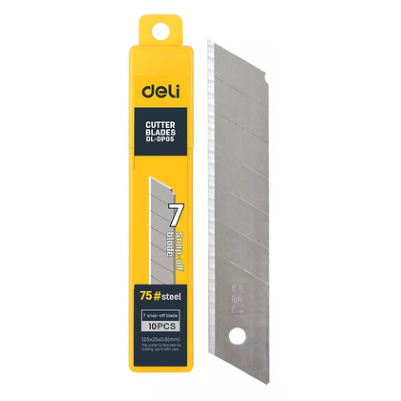 DELI DELI ανταλλακτικές λεπίδες DL-DP05, 25mm, 10τμχ
