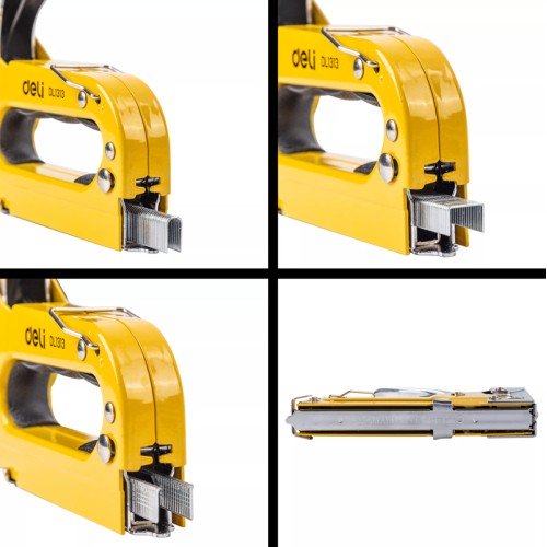 DELI DELI καρφωτικό χειρός για συνδετήρες DL1313, 3 σε 1, 4-8mm