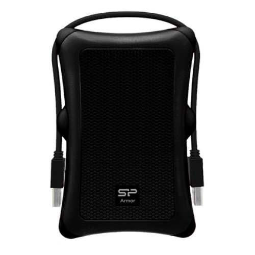 SILICON POWER SILICON POWER εξωτερικός HDD Armor A30, 1TB, USB 3.2, μαύρος