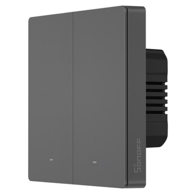 SONOFF SONOFF smart διακόπτης M5-2C-86, διπλός, WiFi, γκρι