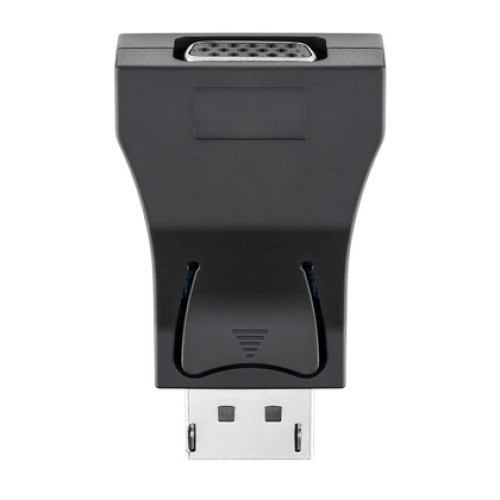 GOOBAY GOOBAY αντάπτορας DisplayPort σε VGA 63489, gold-plated, μαύρος