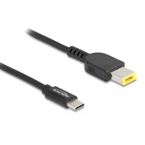 DELOCK DELOCK καλώδιο τροφοδοσίας 87970, USB-C σε Lenovo 11x4.5mm, 1.5m, μαύρο