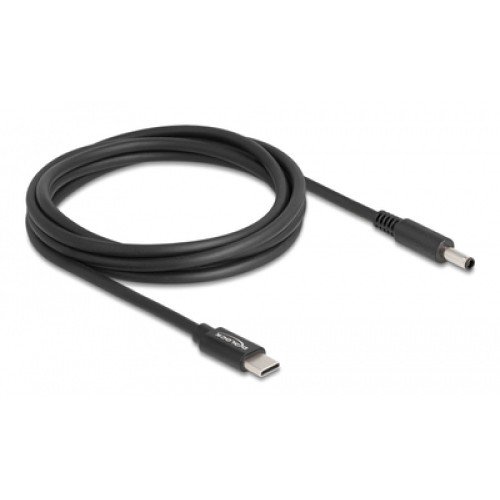DELOCK DELOCK καλώδιο τροφοδοσίας 87974, USB-C σε Dell 4.5x3mm, 1.5m, μαύρο