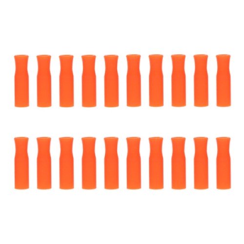 Powertech POWERTECH στόμιο σιλικόνης για μεταλλικά καλαμάκια CLN-0046, 20τμχ