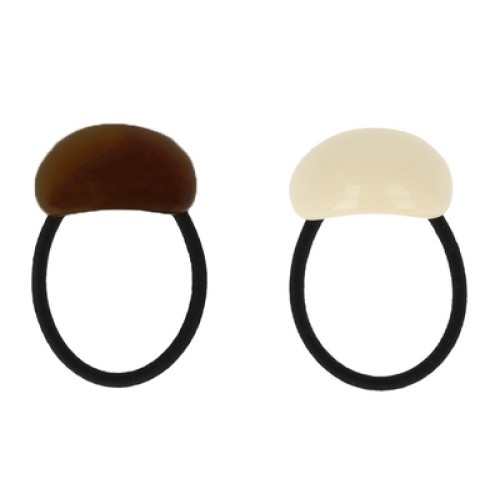 ROXXANI ROXXANI λαστιχάκια μαλλιών HUH-0012 με διακοσμητικό στοιχείο, 2τμχ