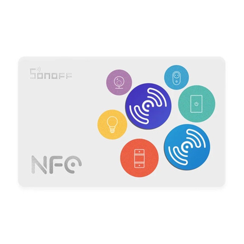 SONOFF SONOFF smart αυτοκόλλητο NFC Tag, κάρτα με 2τμχ