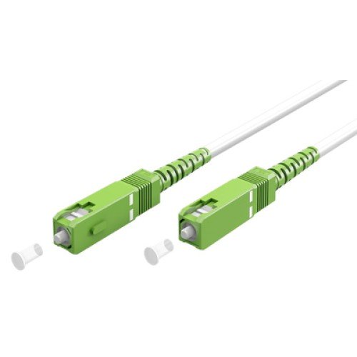 GOOBAY GOOBAY καλώδιο οπτικής ίνας SC-APC 59598, Singlemode OS2, 10m, λευκό