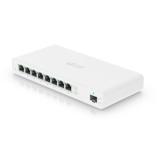 UBIQUITI UBIQUITI Switch UISP, 8-Port Gigabit, 10/100/1000 Mbps, PoE