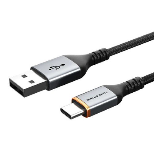 CABLETIME CABLETIME καλώδιο USB σε USB-C CT-AMCM3A, 3A, 1m, μαύρο